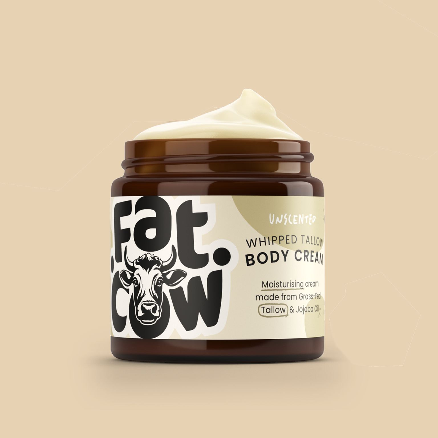Whipped Grass-Fed Tallow Body Cream | With Jojoba Oil