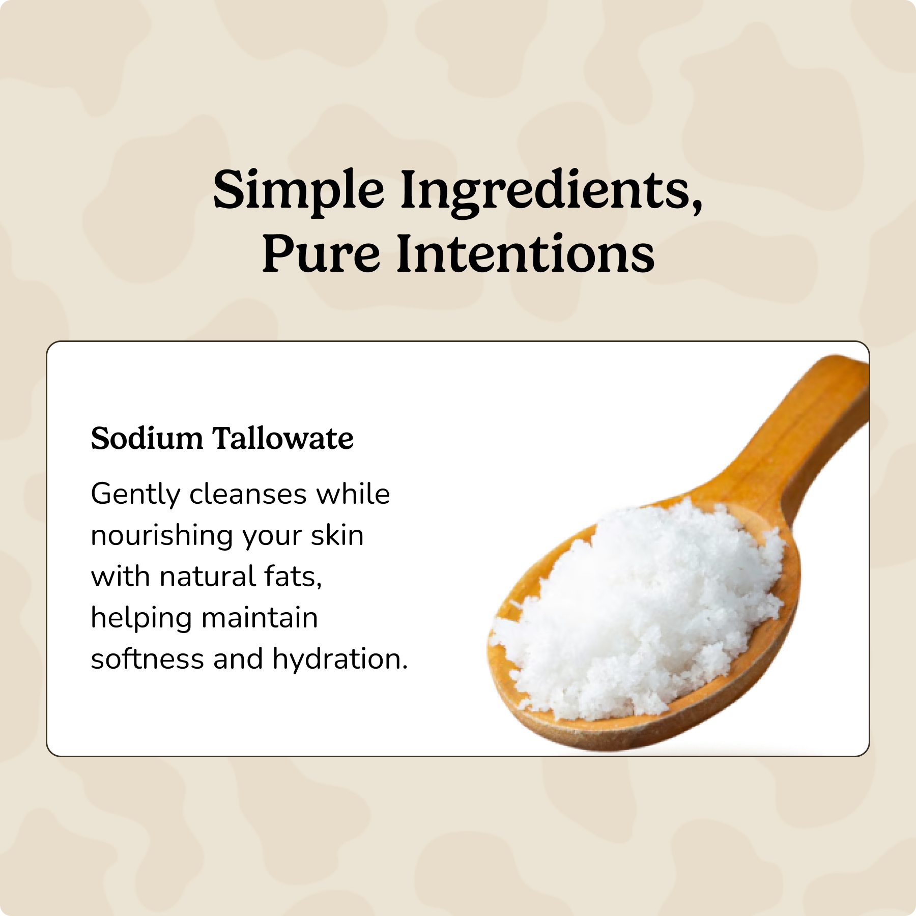 Grass-Fed Tallow Soap | Moisturising Cleansing Bar